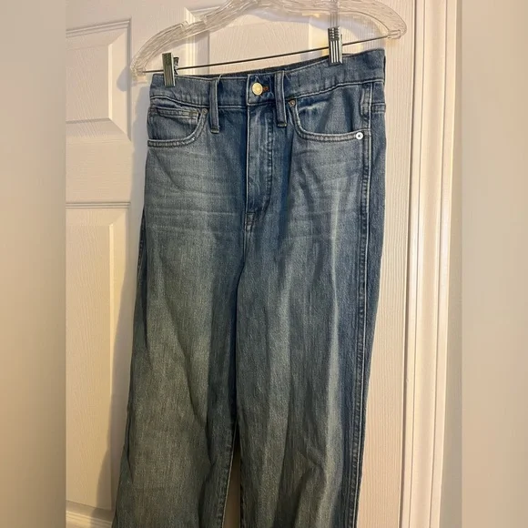Madewell 11” high rise flare jeans - Picture 3 of 9